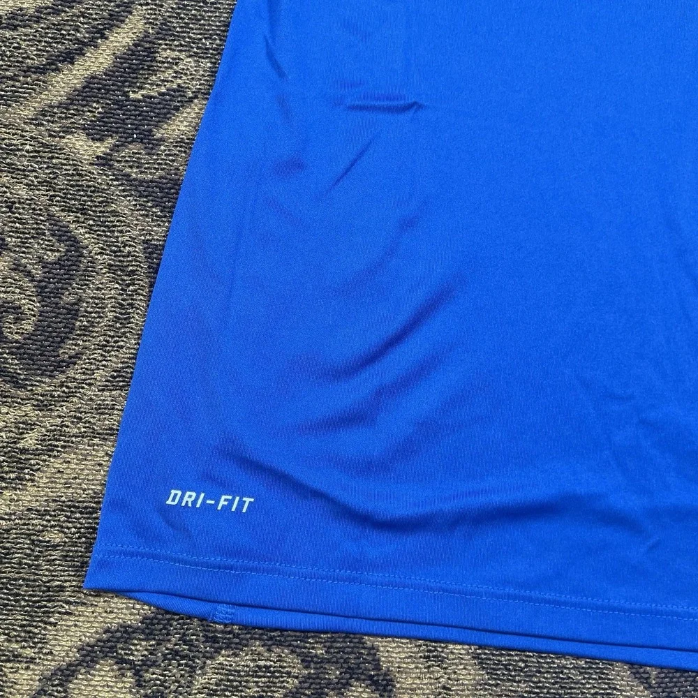 Nike Dri-FIT FC Kansas City Soccer women's Blue t-shirt Size XS New